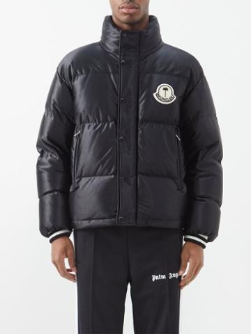 8 Moncler Palm Angels - Keon Quilted Jacket - Mens - Black