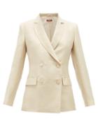 Matchesfashion.com Max Mara Studio - Alan Jacket - Womens - Beige