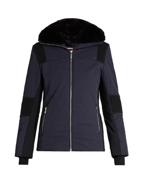 Fusalp Carole Fur-trimmed Hooded Ski Jacket