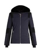 Fusalp Carole Fur-trimmed Hooded Ski Jacket