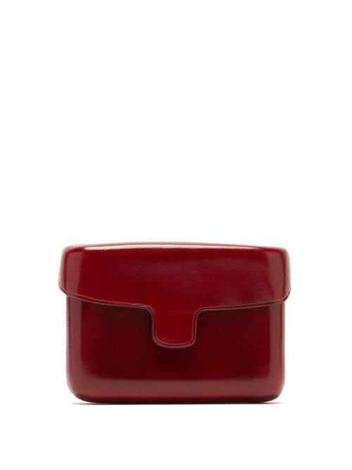 Matchesfashion.com Lemaire - Leather Cardholder - Womens - Red