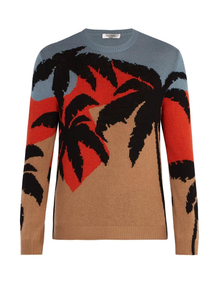 Valentino Hawaiian Knit Sweater
