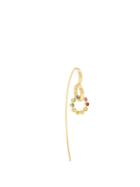 Matchesfashion.com Charlotte Chesnais Fine Jewellery - Swing Hook Sapphire, Topaz & Gold Single Earring - Womens - Multi