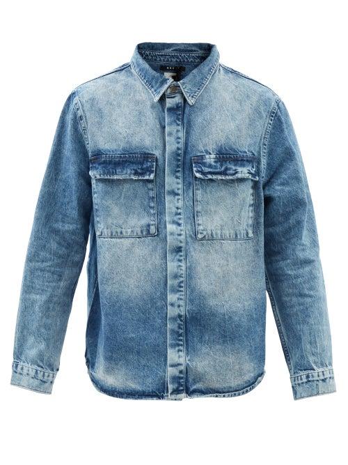 Ksubi - Snakebite Denim Shirt - Mens - Blue