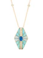 Jacquie Aiche Diamond, Opal & Yellow-gold Necklace