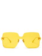 Matchesfashion.com Dior Eyewear - Diorcolorquake1 Sunglasses - Womens - Yellow