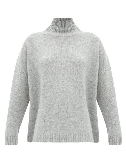 Matchesfashion.com Weekend Max Mara - Tondo Sweater - Womens - Light Grey