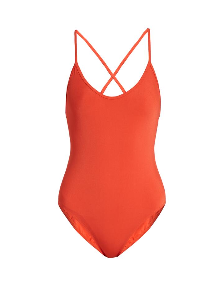 Bower Fitzgerald Cross-back Swimsuit