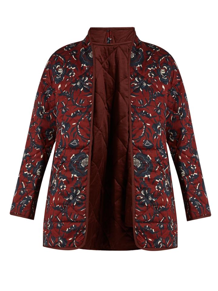 Isabel Marant Étoile Daca Reversible Quilted-cotton Coat