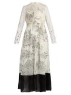 Valentino Garden Of Delight-print Silk-chiffon Dress