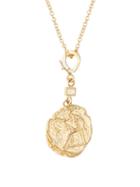 Matchesfashion.com Azlee - Aphrodite Diamond & 18kt Gold Necklace - Womens - Gold