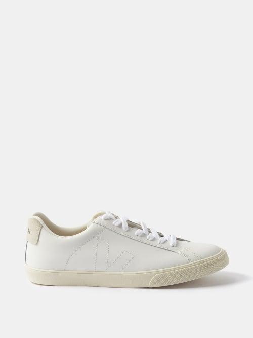 Veja - Esplar Leather Trainers - Womens - White