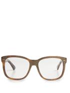 Gucci Embellished D-frame Glasses