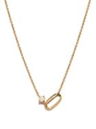 Matchesfashion.com Lizzie Mandler - October Birthstone Opal & 18kt Gold Necklace - Womens - Yellow Gold