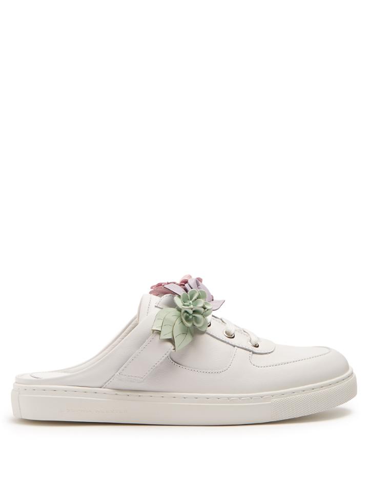 Sophia Webster Lilico Jessie Backless Leather Trainers