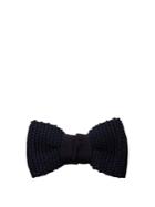 Lanvin Knitted Silk Bow Tie
