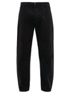 Matchesfashion.com Prada - Used Wash Straight Leg Jeans - Mens - Black