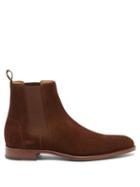 Dunhill - Kensington Suede Chelsea Boots - Mens - Tan