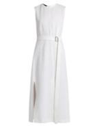 Calvin Klein Collection Lapis Panelled Cotton Dress