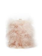 Matchesfashion.com Rosantica - Hippy Nuvola Marabou-feather Bag - Womens - Light Pink