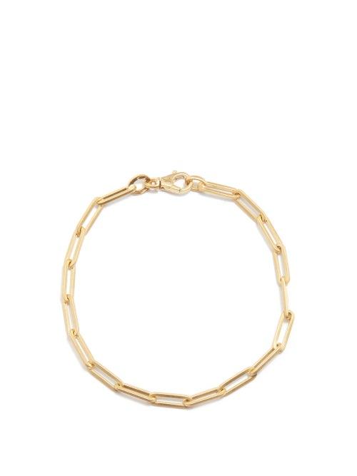 Jade Trau - Tatum 18kt Gold Chain Bracelet - Womens - Yellow Gold