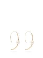 Matchesfashion.com Mizuki - Marquis Gold And Pearl Earrings - Womens - Pearl