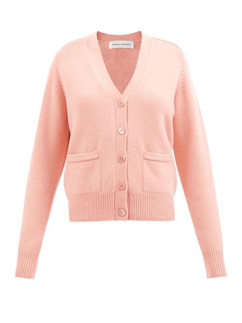 Extreme Cashmere - No.81 Card Stretch-cashmere Cardigan - Womens - Pink