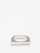 Tom Wood - Step Layered-band Sterling-silver Ring - Mens - Silver