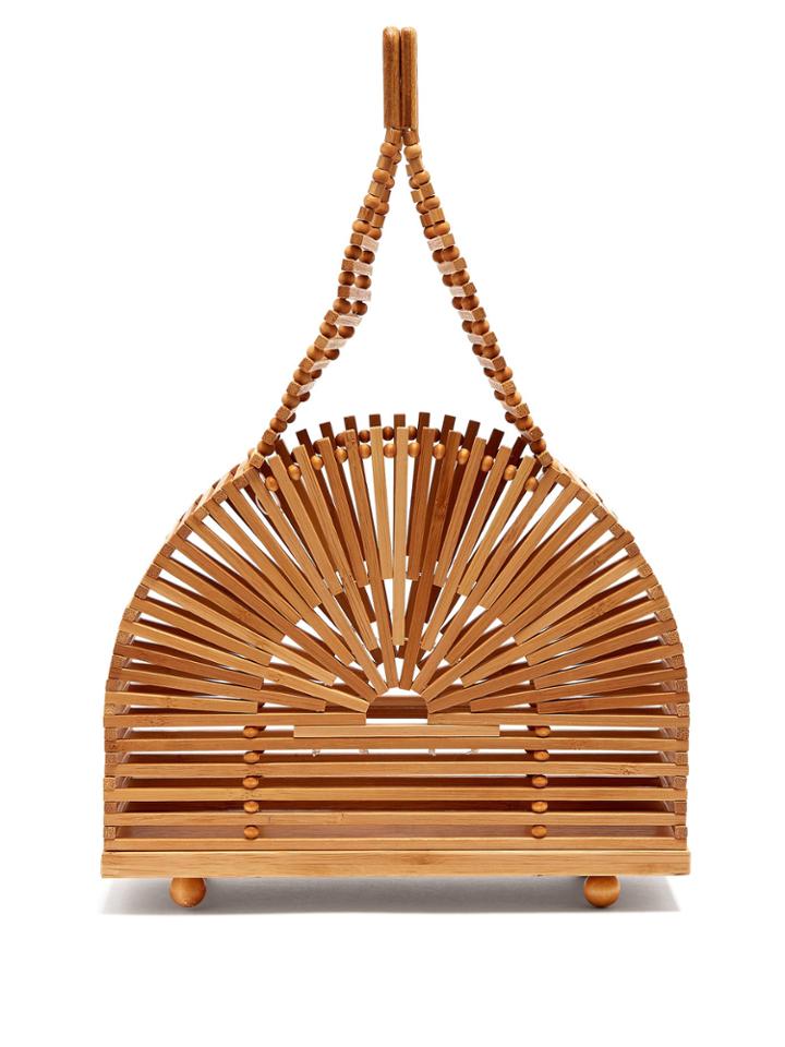 Cult Gaia Cupola Dome Mini Bamboo Bag