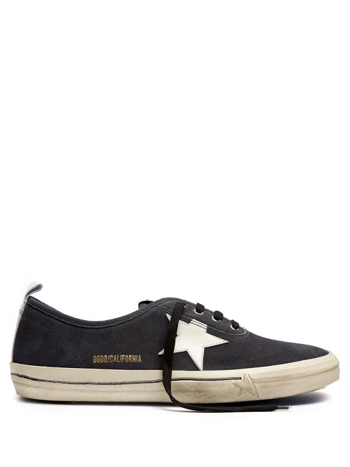 Golden Goose Deluxe Brand California Low-top Suede Trainers