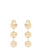 Matchesfashion.com Balenciaga - Bead Drop Earrings - Womens - Gold