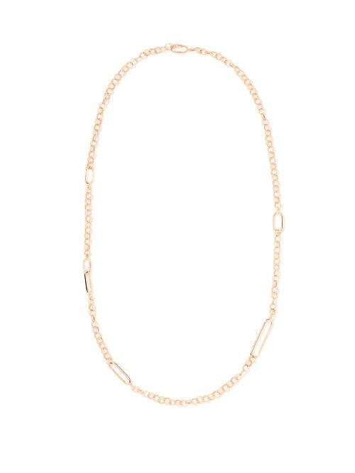 Selim Mouzannar - Kastak Double-link 18kt Rose-gold Necklace - Womens - Gold