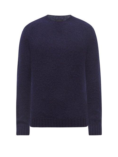 Howlin' - Birth Of The Cool Virgin Wool Sweater - Mens - Navy