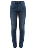 Saint Laurent High-rise Skinny-leg Corduroy Trousers