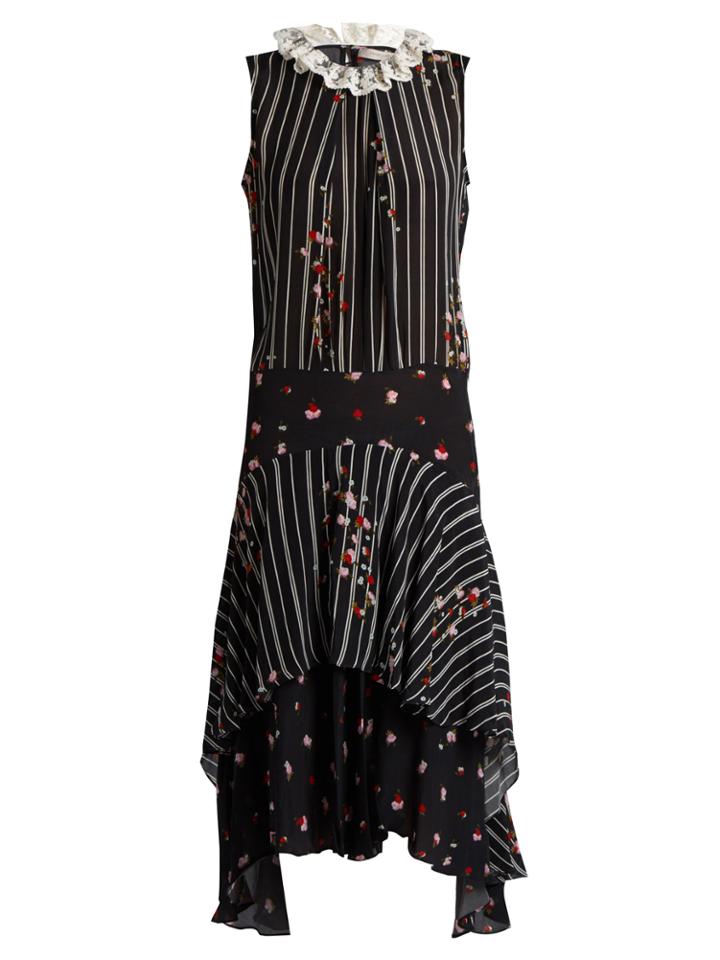 Preen Line Elise Lace-collar Sleeveless Dress
