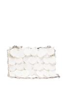 Matchesfashion.com Paco Rabanne - 1969 Nano Sequinned Leather Shoulder Bag - Womens - White