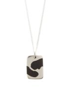 Matchesfashion.com Ellie Mercer - Resin-inlaid Sterling-silver Necklace - Mens - Silver Multi