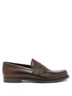 Prada Classic Leather Penny Loafers