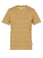 Matchesfashion.com Oliver Spencer - Conduit Striped T Shirt - Mens - Yellow Multi