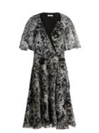 Lanvin Floral-print Silk Dress