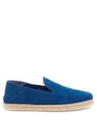 Tod's - Suede Espadrilles - Mens - Blue