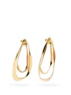 Matchesfashion.com Alexander Mcqueen - Double Hoop Earrings - Womens - Gold