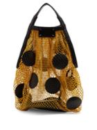 Maison Margiela Polka-dot Fishnet Shoulder Bag