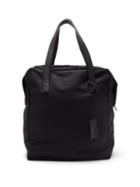 The Row - Tr612 Zip-top Canvas Tote Bag - Womens - Black
