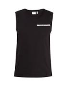 Helmut Lang Logo-print Cotton-jersey Tank Top