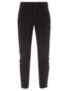 Bogner - Eddi Side-stripe Cotton-blend Golf Trousers - Womens - Black