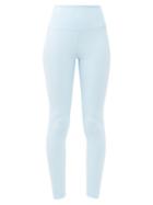 Matchesfashion.com Wardrobe. Nyc - Release 02 High-rise Jersey Leggings - Womens - Light Blue