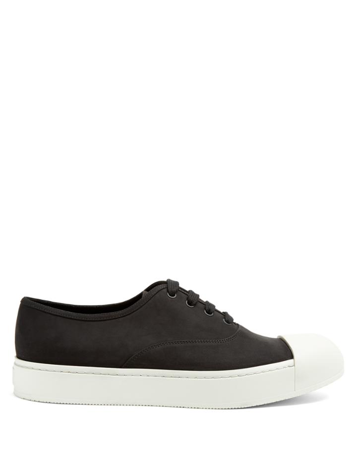 Prada Low-top Suede Trainers