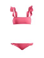 Fendi Ruffled Bonded Bikini Set