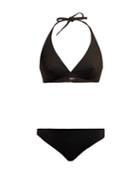 Matchesfashion.com Eres - Gang Scarlett Halterneck Bikini - Womens - Black